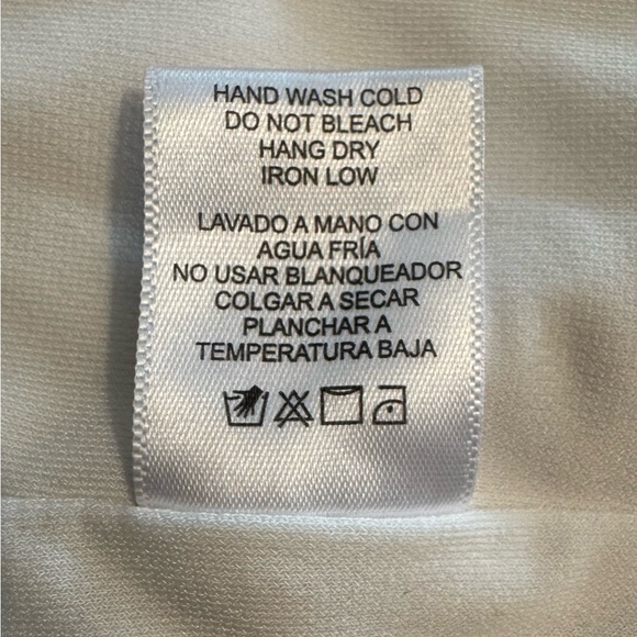 White Love Tree spaghetti strap tank top size L - Picture 7 of 10